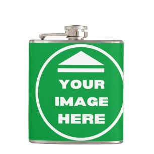 Flask - Personalisiert - Bild hinzufügen / Text Flachmann