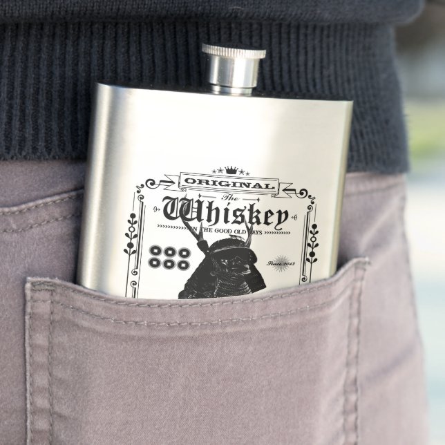 FLASK_Sanada Yukimura (Black ver.) Flachmann (Beispiel)