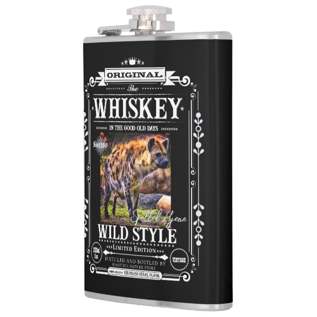 FLASK_Spotted Hyena Flachmann (Links)