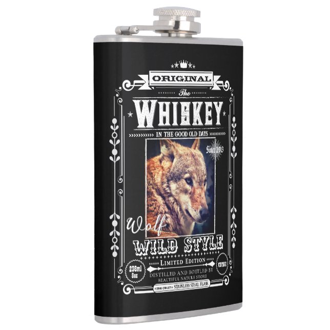 FLASK_Wolf Flachmann (Rechts)