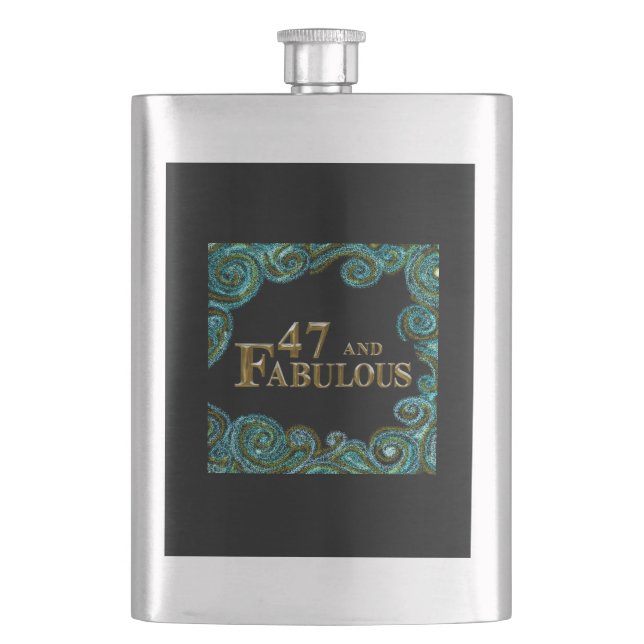 Flasque 47e anniversaire  (devant)