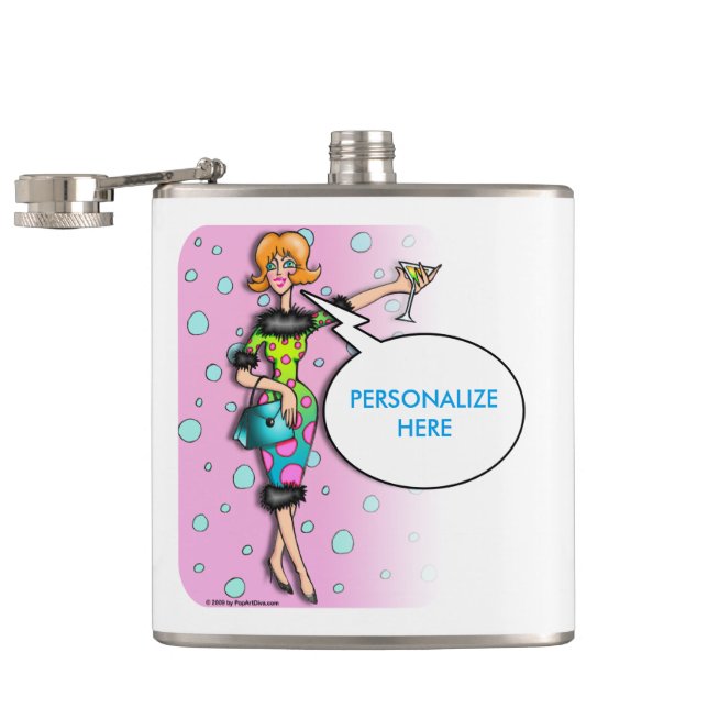 FLASQUE À COCKTAIL - DIVAMARTINI (Ouvert)