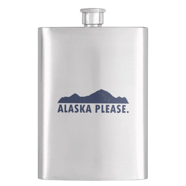 Flasque Alaska S'il vous plaît (devant)