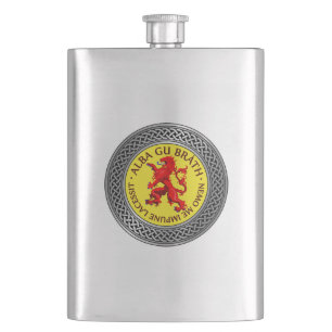 Flasque Alba Gu Brath Lion Rampant noeud