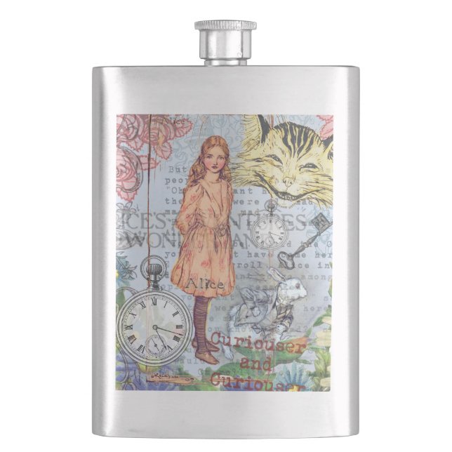 Flasque Alice au pays des merveilles Classique Cheshire Ra (devant)