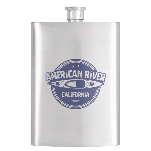 Flasque American River California Kayak (devant)