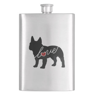 Flasque Amour de bouledogue français