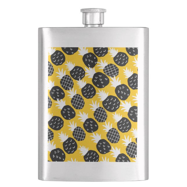 Flasque Ananas noir (devant)