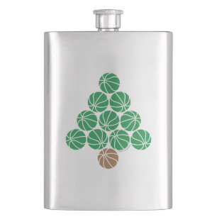 Flasque Arbre de Noël de basket-ball