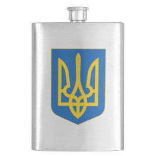 Flasque Armoiries de l'Ukraine