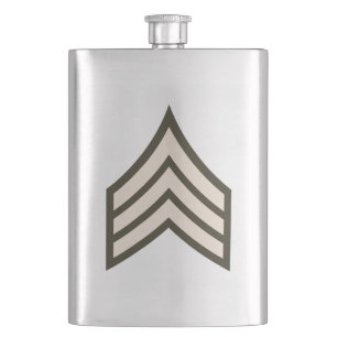 Flasque Army Sergeant rank