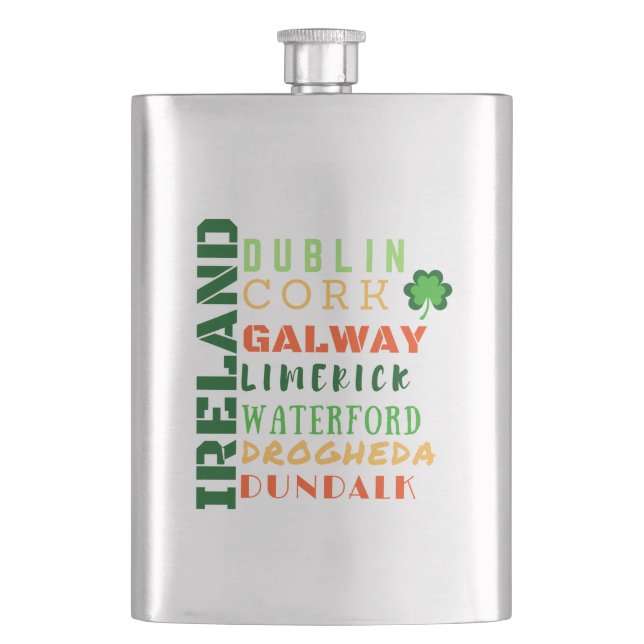 FLASQUE ART SUBWAY IRLANDE (devant)