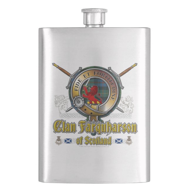 Flasque Badge du clan Farquharson (devant)