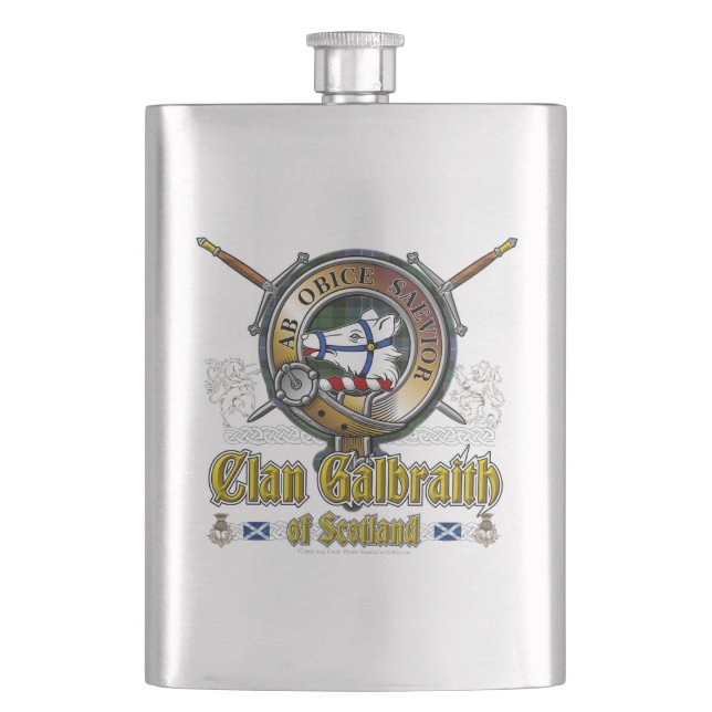 Flasque Badge du clan Galbraith (devant)
