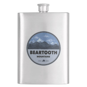 Flasque Beartooth Mountains Montana Wyoming Camping
