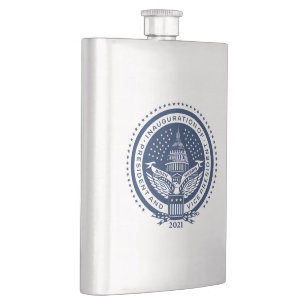 Flasque Biden Harris President Investiural Logo Investitur