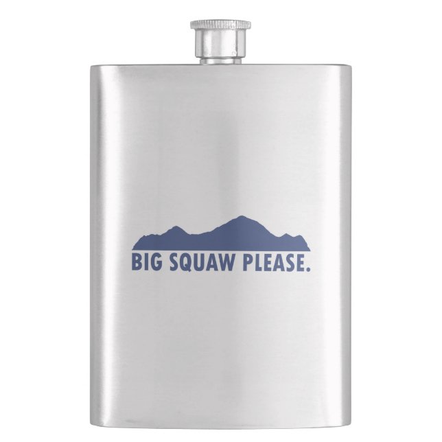 Flasque Big Squaw s'il vous plaît (devant)