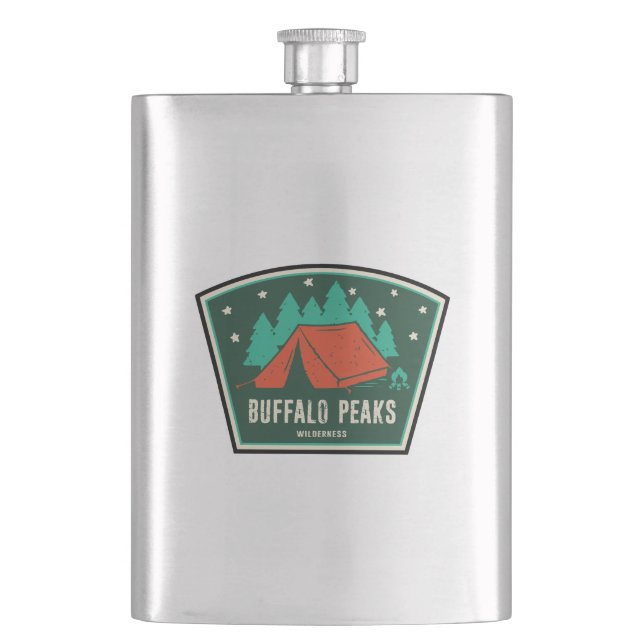 Flasque Buffalo Peaks Wilderness Colorado Camping (devant)