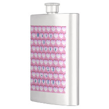 Cadeau de fête mariage — Amoureux de la fête! Flas