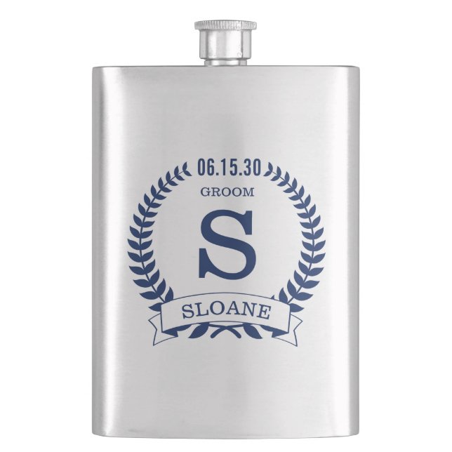 Flasque Cadeau initial (devant)