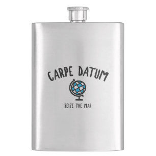 Flasque Carpe Datum Saisir La Carte