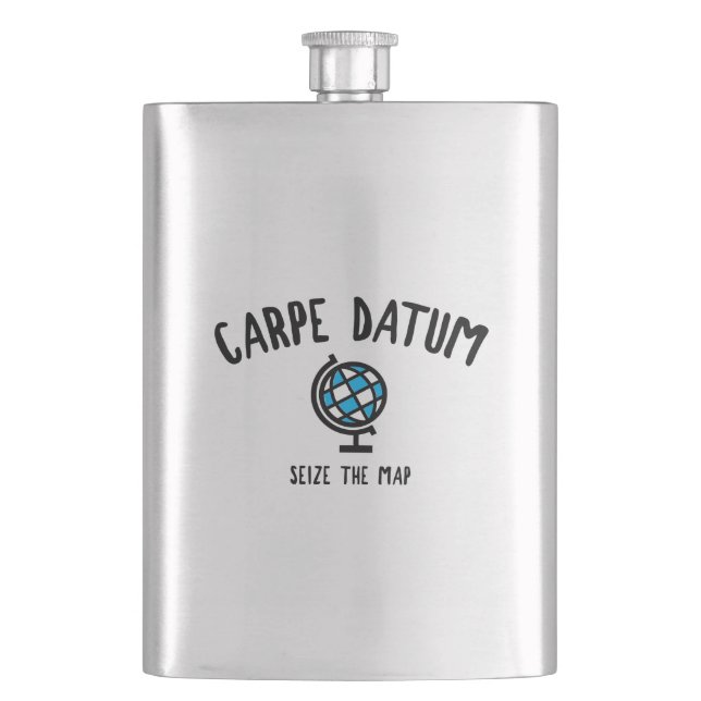 Flasque Carpe Datum Saisir La Carte (devant)