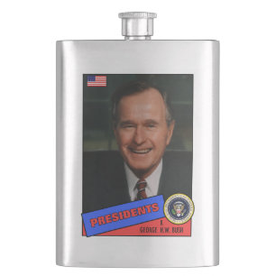 Flasque Carte de baseball de George H.W. Bush