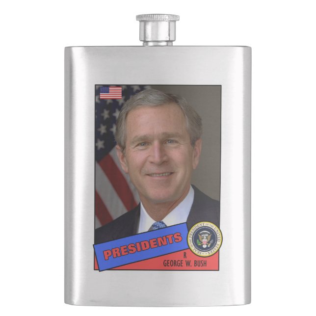 Flasque Carte de baseball George W. Bush (devant)