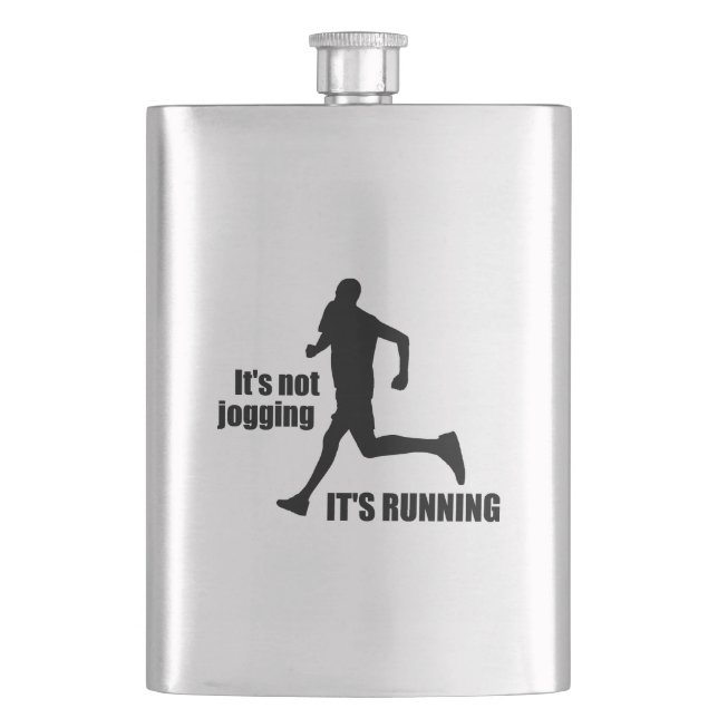 Flasque Ce n'est pas Jogging qu'il tourne (devant)