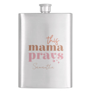 Flasque Cette Mama prie - Rustic Boho Design