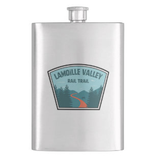 Flasque Chemin de fer de la vallée de Lamoille Vermont