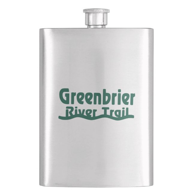 Flasque Chemin de la rivière Greenbrier (devant)