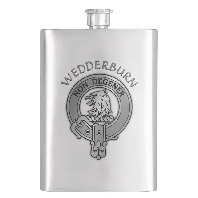 Flasque Clan Wedderburn Crest (devant)
