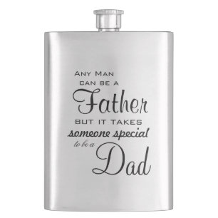 Flasque Classic Flask/Father Quote