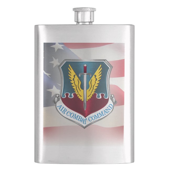 Flasque Commandement du combat aérien - "ACC" (devant)