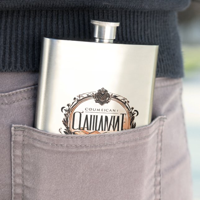Flasque #CompagnonDAventureClassiqueFlask (En situation)