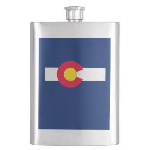 Flasque Conception du drapeau de l'État du Colorado
