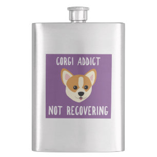 Flasque Corgi Addict ne se rétablissant pas