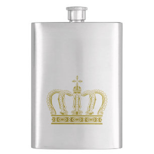 Flasque Couronne d'or + vos idées