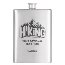 Custom Name & Text Hiking