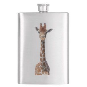 Flasque Cute giraffe face