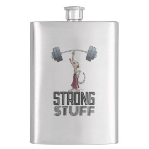 Flasque Cute Meerkat Strong Stuff Poids Carton