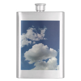 Flasque De grands nuages doux