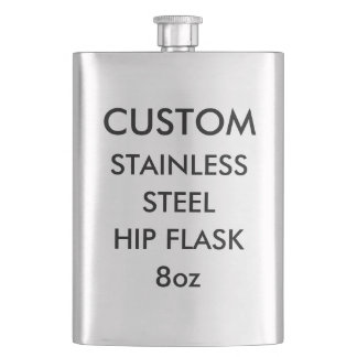 Flasque de poche personnalisée en acier inoxydable