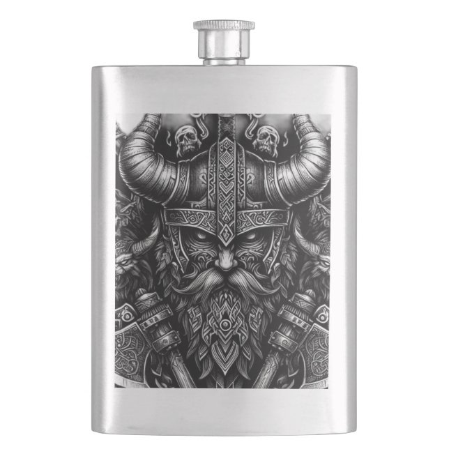 Flasque Design viking (devant)