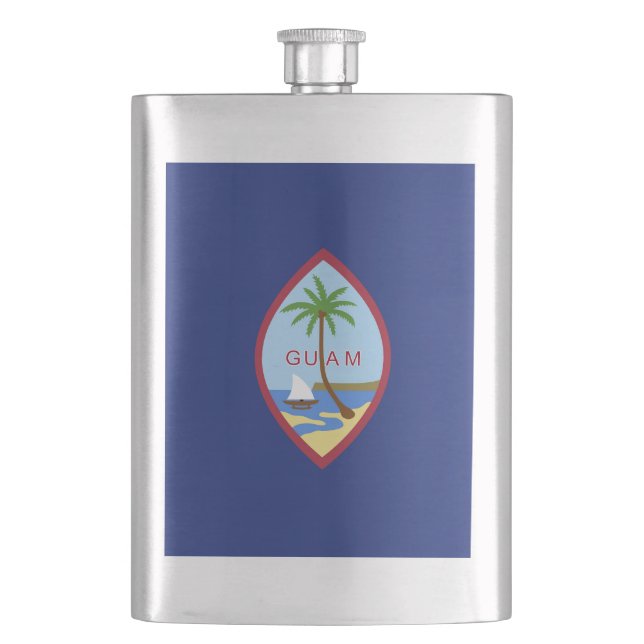 Flasque Drapeau de Guam (devant)