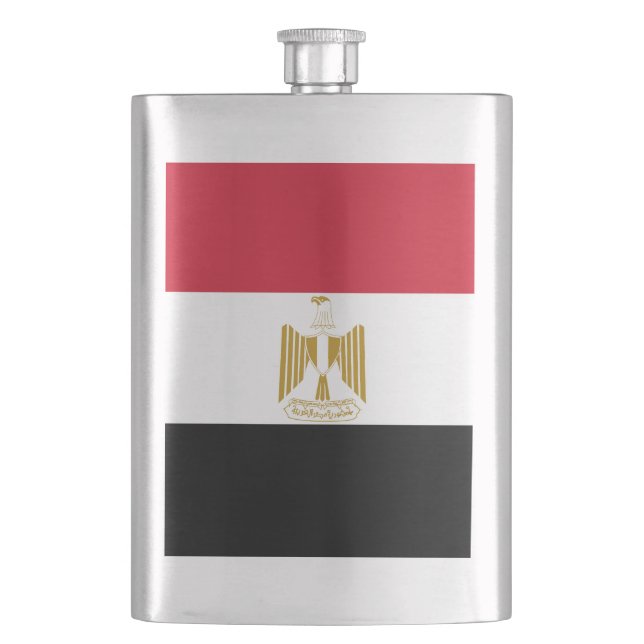 Flasque Drapeau de l'Égypte (devant)