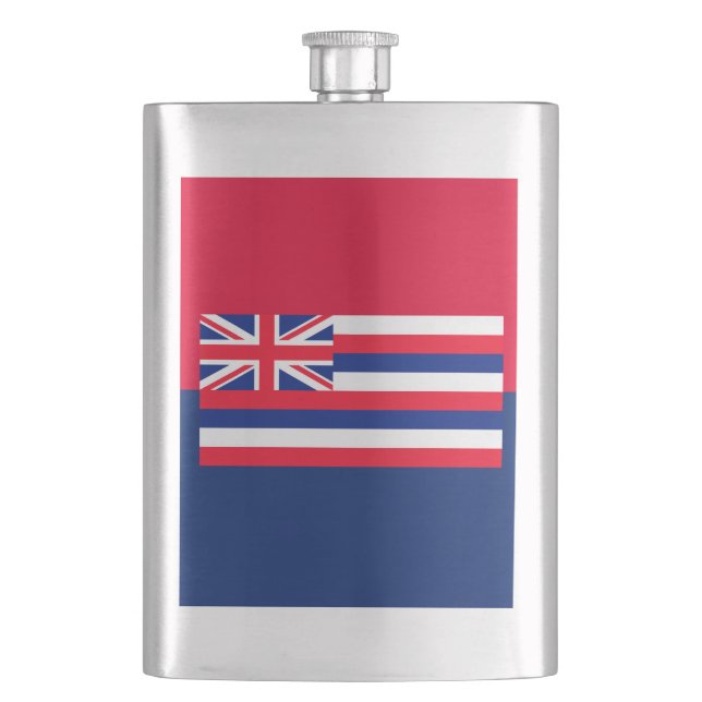 Flasque Drapeau d'État d'Hawaii (devant)