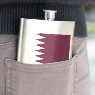 Flasque Drapeau du Qatar