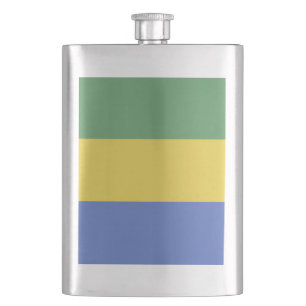 Flasque Drapeau Gabon